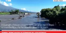 Taiwan, tifone Ragasa fa esondare un lago naturale