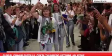 Global Sumud Flotilla, Greta Thunberg atterra ad Atene