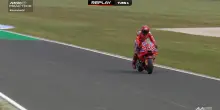 Bagnaia, lungo alla 4 sul finale di Pre-qualifiche