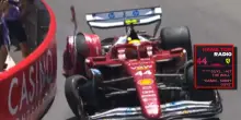 F1, GP Monaco: l'incidente di Hamilton con la Ferrari nelle terze libere. Foto e Video
