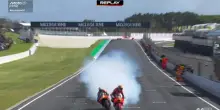 Marini, motore ko: Acosta 'investito' dal fumo della Honda nelle prove libere in Australia