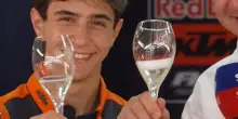 La gioia del campione Moto3 Rueda: "Ora la sfida Moto2"