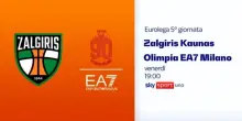 Eurolega, Milano a Kaunas deve già vincere: alle 19 su Sky la sfida contro lo Zalgiris