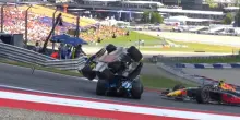 F2, incidente GP Austria: paura per Meguetounif nella Sprint, si ribalta due volte. VIDEO
