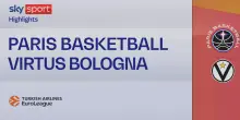 Eurolega, Paris-Virtus Bologna 90-79: gli highlights