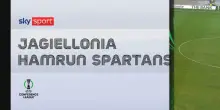 Jagiellonia-Hamrun Spartans 1-0: gol e highlights