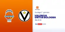 Valencia-Virtus Bologna, il risultato della partita di Eurolega in diretta dalle 20.30