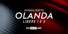 F1, GP Olanda: highlights prove libere