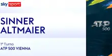 Sinner-Altmaier: highlights Atp Vienna