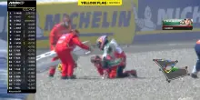 MotoGP, Zarco: caduta pesante in Austria. Pilota ok