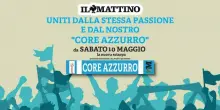 La nuova sciarpa azzurra del Mattino torna in edicola