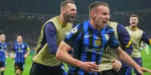 Inter-Barcellona 4-3, nerazzurri in finale di Champions: Inzaghi festeggia sotto la pioggia