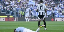 Lazio-Juventus moviola: Kalulu espulso dopo un colpo a Castellanos, tolto un rigore ai biancocelesti