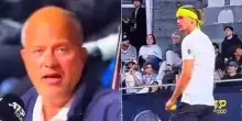 Internazionali, l'arbitro come Alberto Sordi al tifoso: «Ma che te strilli?»