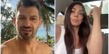 Pago parla delle nozze con Serena Enardu ma lei smentisce: «Ci siamo lasciati. Lui ha preso la valigia e se n'è andato di casa»