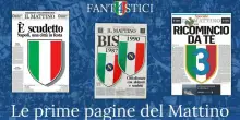 Napoli campione d'Italia: tutte le pagine storiche del Mattino per lo scudetto
