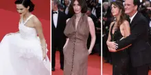 Festival di Cannes, le pagelle look: Zoey Deutch incantevole (10), Paz Vega con un tocco di rock (8), Quentin Tarantino non sorprende (5)