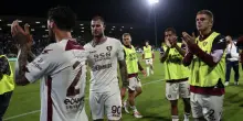 Salernitana-Frosinone, le prove generali all'Arechi: poi il ritiro