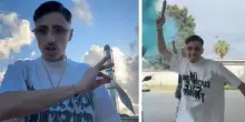 Napoli festa scudetto, arrestato il tiktoker Michele Napolitano: forza il varco con una pistola, poi fa a botte con i carabinieri