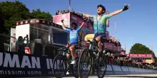 Giro d?Italia 2025, trionfo italiano a San Valentino Brentonico: Scaroni e Fortunato firmano la doppietta XDS-Astana, terzo Pellizzari