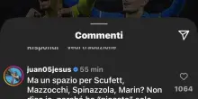 Scudetto Napoli, la Serie A omaggia la difesa azzurra: la polemica di Juan Jesus sui social