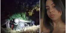 Auto si ribalta e finisce in un canale di scolo, Michela Radino muore a 25 anni. Alla guida un'amica