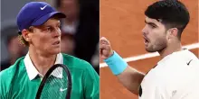 Sinner-Alcaraz, la finale del Roland-Garros: data, orario e dove vederla in tv in chiaro e streaming