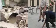 Piccone, cazzuola, pennello e... visore: così la realtà aumentata trasforma i visitatori dell'Appia Antica in archeologi