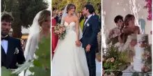 Francesco Montanari, il matrimonio con Federica Sorino: il cambio d'abito, la location, gli invitati e la cerimonia romantica in Puglia