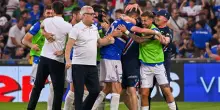 Sampdoria-Salernitana 2-0, i blucerchiati vincono l'andata dei playout di Serie B. Decisivi Meulensteen e Curto