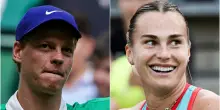 Sinner verso Wimbledon, Jannik si allena con Sabalenka: il video della sfida tra i due numeri 1