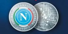 Napoli campione d'Italia, ecco la medaglia ufficiale della Zecca per celebrare lo scudetto