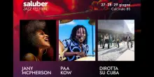 Saluber Jazz Festival 3° edizione si esibiranno Jany Macpherson, Paa Kow, Dirotta su Cuba