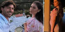 Cecilia Rodriguez e Ignazio Moser, cena romantica per il primo anniversario di matrimonio: la fuga in Toscana, le foto col pancione e la pace con Belen