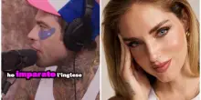 Fedez: «Da quando mi sono lasciato con Chiara Ferragni, ho imparato l?inglese sco***do». Scoppia la polemica