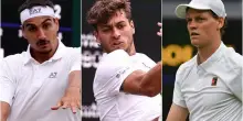 Wimbledon, da Sinner a Cobolli e Sonego: oggi in campo tre italiani agli ottavi