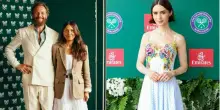 Wimbledon 2025, le pagelle look: Jovanotti e la moglie easy-chic (8,5), Lily Collins stilosa (8), Carole Middleton, la mamma di Kate (8,5)