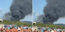 Incendio Castiglione della Pescaia, in fiamme un campeggio: evacuati 600 turisti. Esplodono bombole del gas