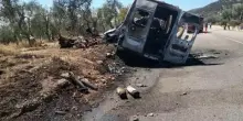 Scontro tra un'auto e l'ambulanza, il mezzo di soccorso va a fuoco: un morto e cinque feriti. La vittima è l'ex sindaco di San Giovanni Rotondo