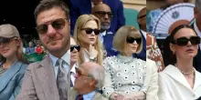 Wimbledon 2025, i look dei vip alla finale: Nicole Kidman chic (9), Keira Knightley total white (9), Alessandro Cattelan orgoglio italiano (8,5)