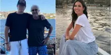 Elisabetta Gregoraci e Flavio Briatore sullo yacht che fu sequestrato nel 2010: le foto 'rubate' in vacanza a Mykonos