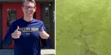 Colpito da un fulmine mentre gioca a golf, Simon Mariani muore a 28 anni. Il dramma ripreso in video: «È accaduto davanti a noi»