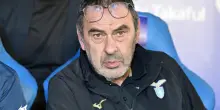 Lazio, Sarri va in campo dopo lo spavento