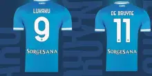 Napoli, Lukaku prende il 9 di Osimhen: a De Bruyne la maglia numero 11
