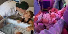 Veronica Ferraro e Davide Simonetta sono diventati genitori: «Eccoti qui Orlando, non riusciamo a smettere di guardarti». Gli auguri di Chiara Ferragni