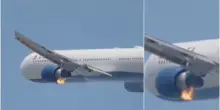 Aereo prende fuoco durante il decollo, il volo della Delta Airlines costretto all'atterraggio di emergenza a Los Angeles