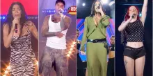 RDS Summer Festival, le pagelle look: Alessandra Amoroso super (9), Gaia sexy (8), Olly sudato (6-), Elodie va al mare (4)