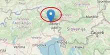 Terremoto Udine, scossa magnitudo 3.3: la terra trema poco prima delle 23. Avvertito in diverse aree della Carnia