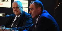 Sarri si ripresenta: «Lotito mi ha fregato, mercato? Non potevo lasciare la Lazio in difficoltà»