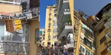 Napoli, incidente sul lavoro al Rione Alto: cestello montacarichi si ribalta, morti tre operai